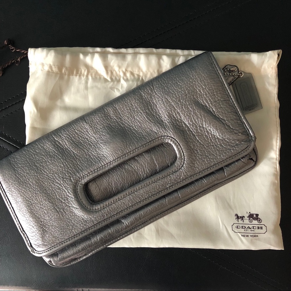 Leather clutch